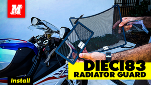 How To Install the Dieci83 Radiator Guard on a BMW S1000RR