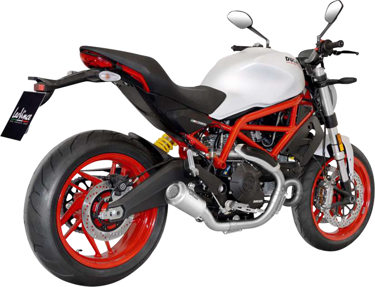LeoVince Stainless Steel LV-10 Muffler For Scrambler