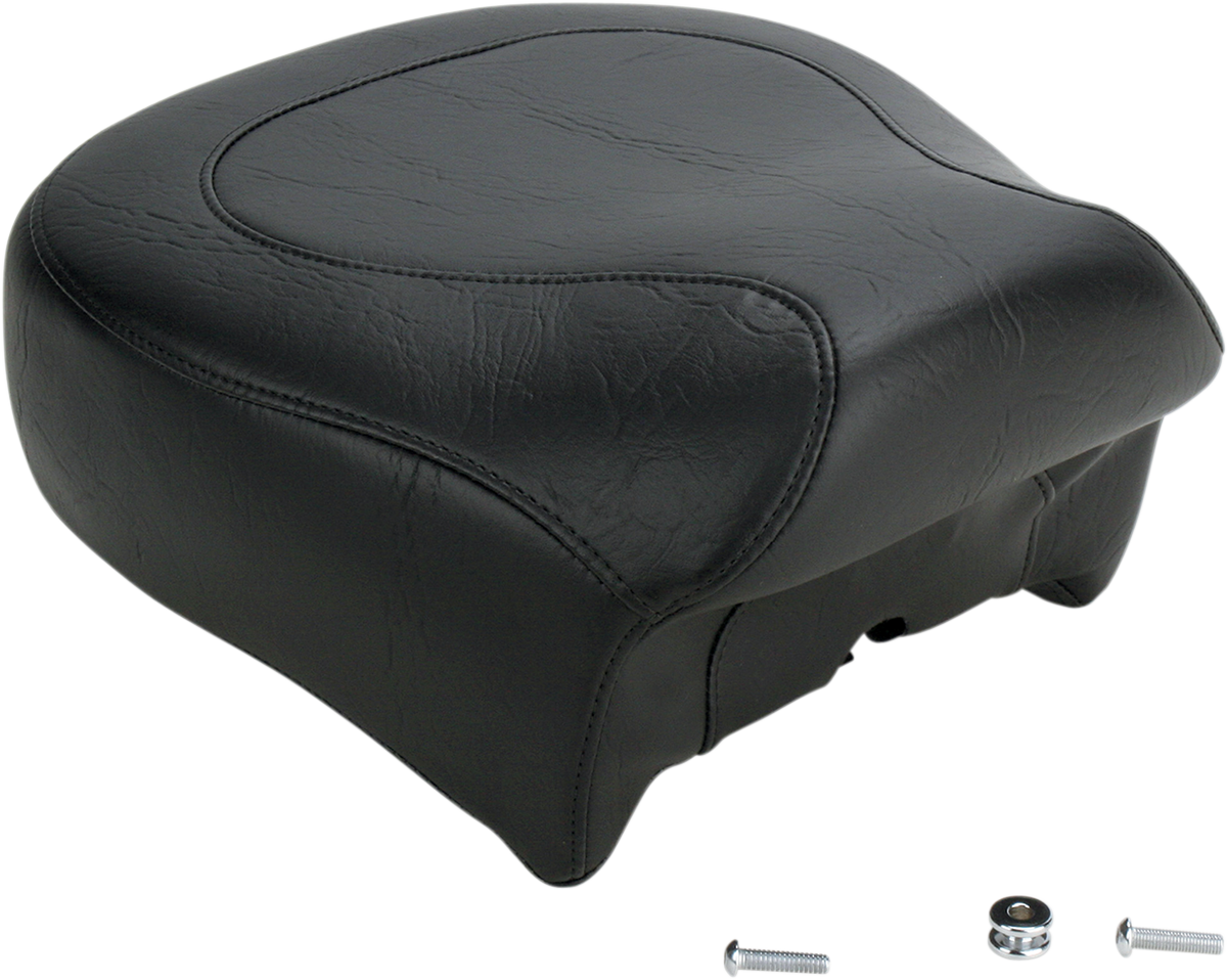 Mustang Wide Rear Seat - Smooth - Black - XL '96-'03