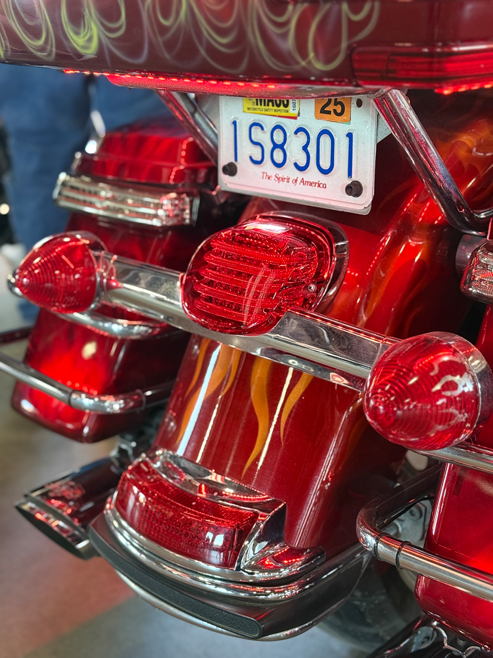 Custom Dynamics ProBEAM® Low-Profile LED Taillight Kit — With Top Tag Light