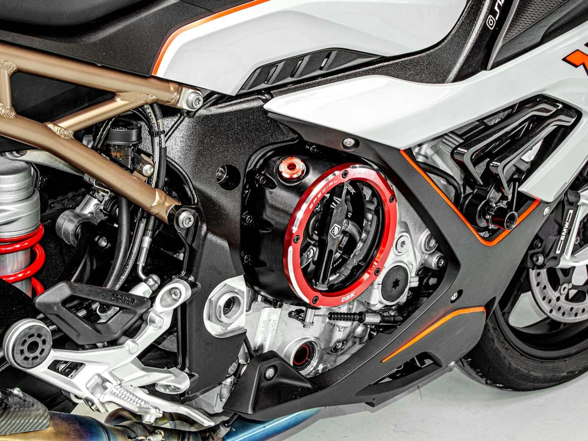 Ducabike DBK Ccdv12 BMW Clear Clutch Cover Oil Bath 3D-EVO