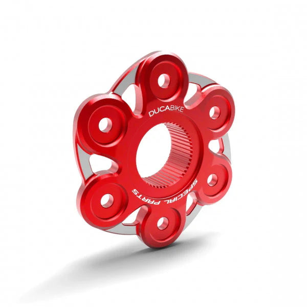 Ducabike DBK CNC Aluminum BiColor Sprocket Carrier For Streetfighter V4 - Red