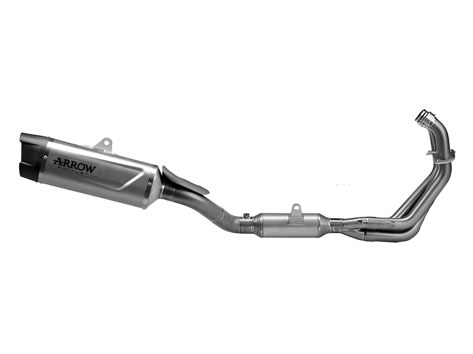 Arrow 71089PK Full System Racing With Indy Race Evo Titanium Slip Ons
