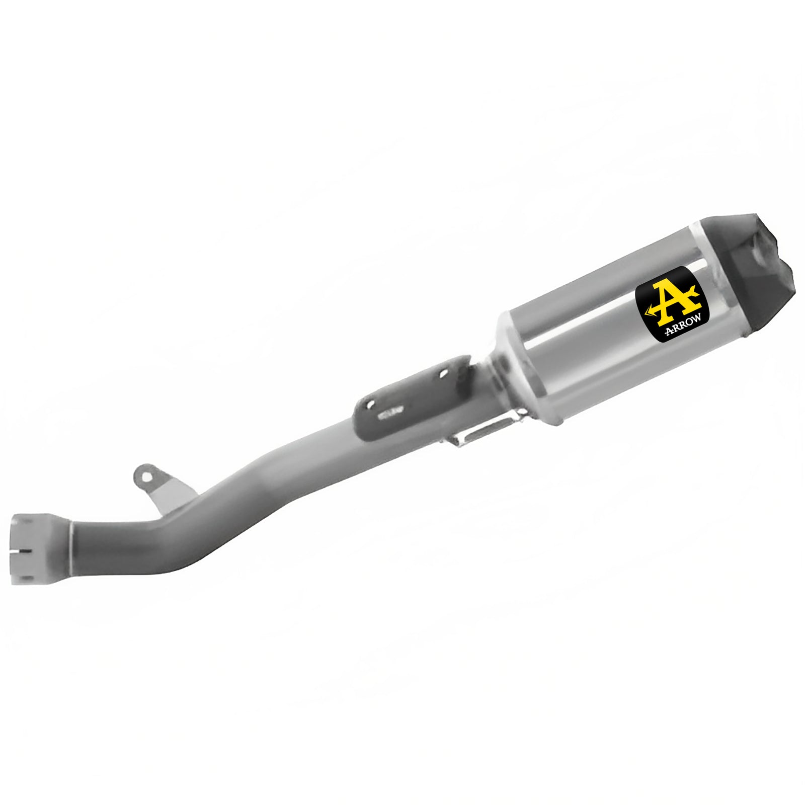 Arrow 71215HK Half System Racing - Indy Race Titanium Slip On + Titanium Link Pipe