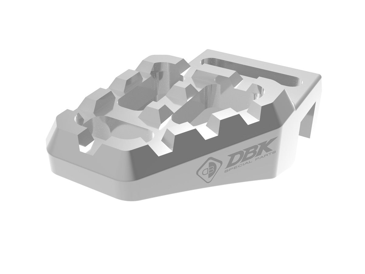 Ducabike DBK RPPIS03 HM 698 Mono Adjustable Rear Brake Pedal Extension - SILVER