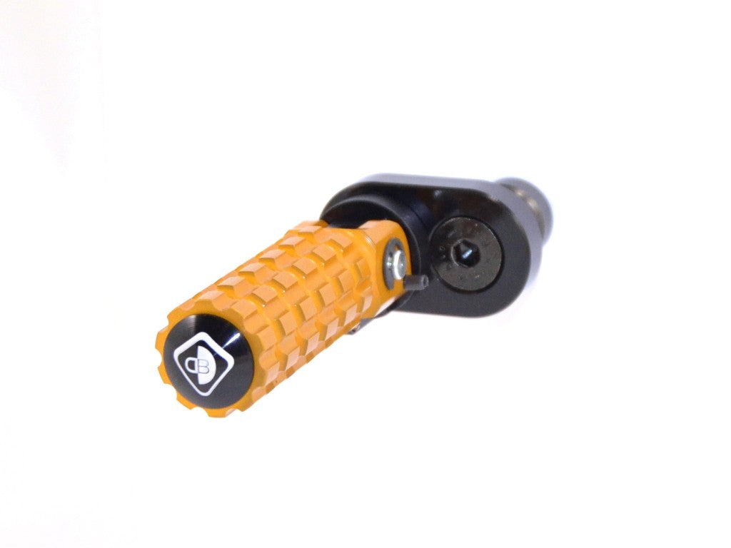 Ducabike DBK PPSCRA01 Adjustable Foot Pegs Scrambler - GOLD