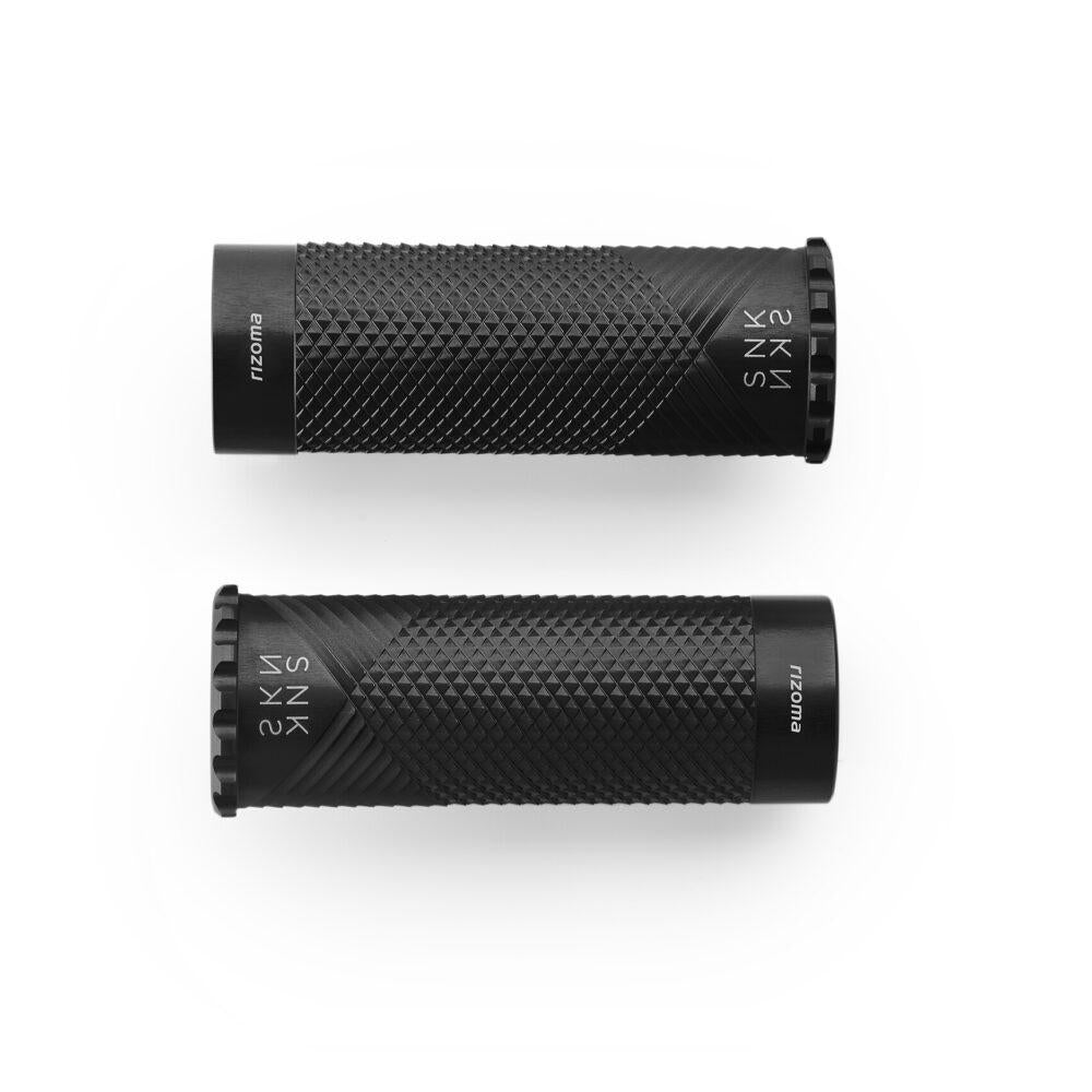 Rizoma Snake Pegs - black / rider-passenger