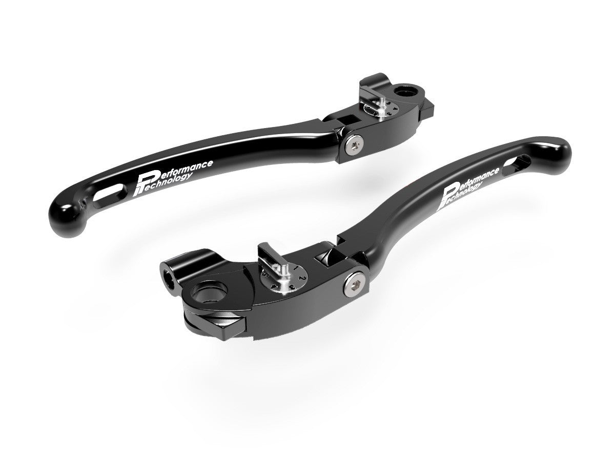 Ducabike DBK LE03 Brake / Clutch Adjustable Levers Eco GP 1 - SILVER