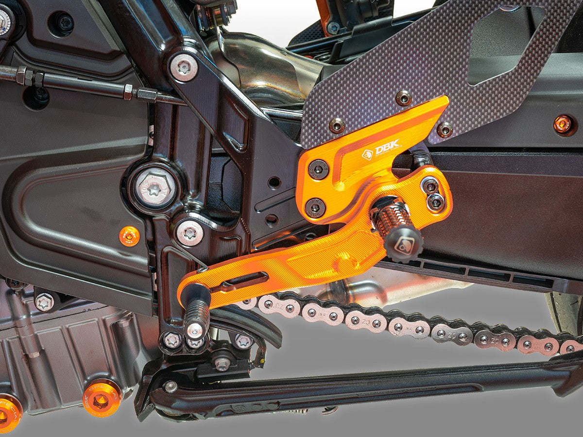 Ducabike DBK PRKTM01 KTM 990 Duke Adjustable Pilot Rearsets Kit