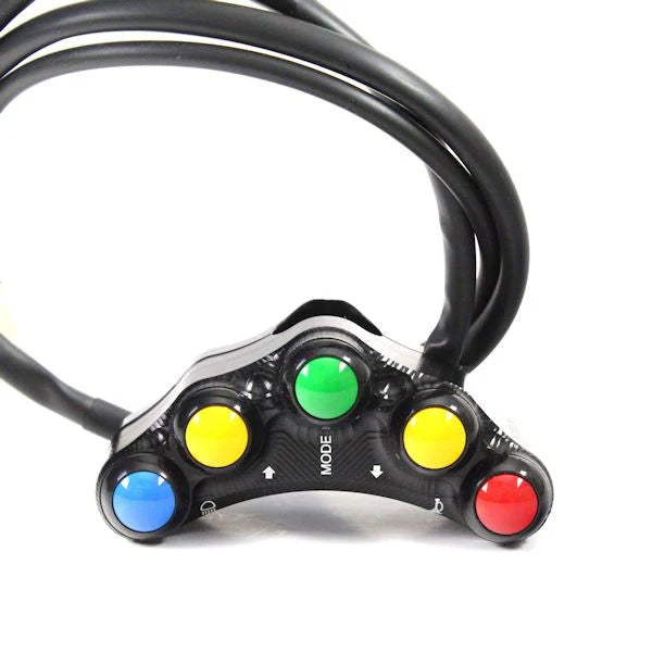 TWM Left Hand Street Handle Bar Switch Panel For Aprilia RSV4 RR / RF