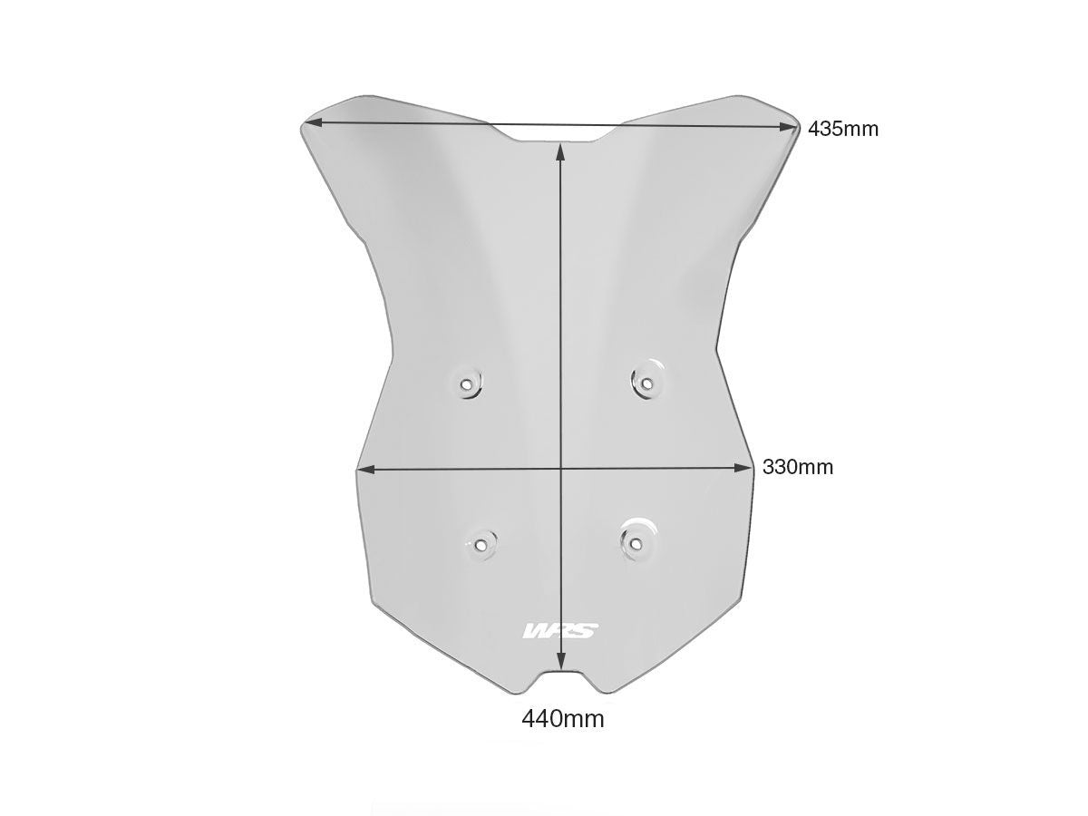 WRS Touring Windscreen KTM 1290 Superduke GT 2019-2024