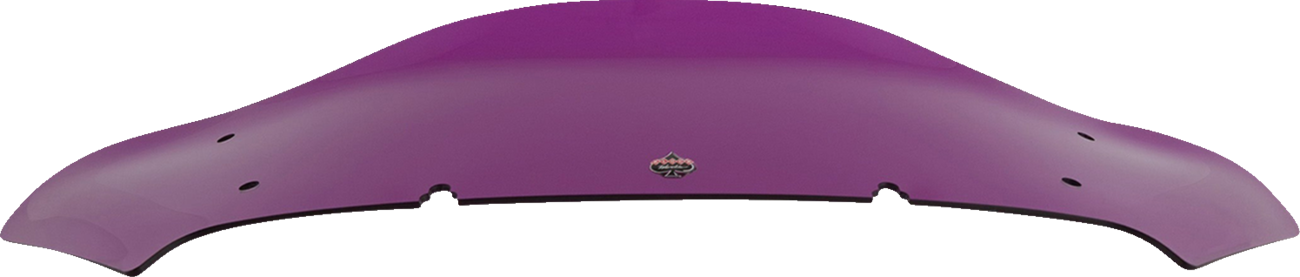 Klock Werks Kolor Flare® Windshield - 6-1/2" - Purple - '23-'25 FLHX