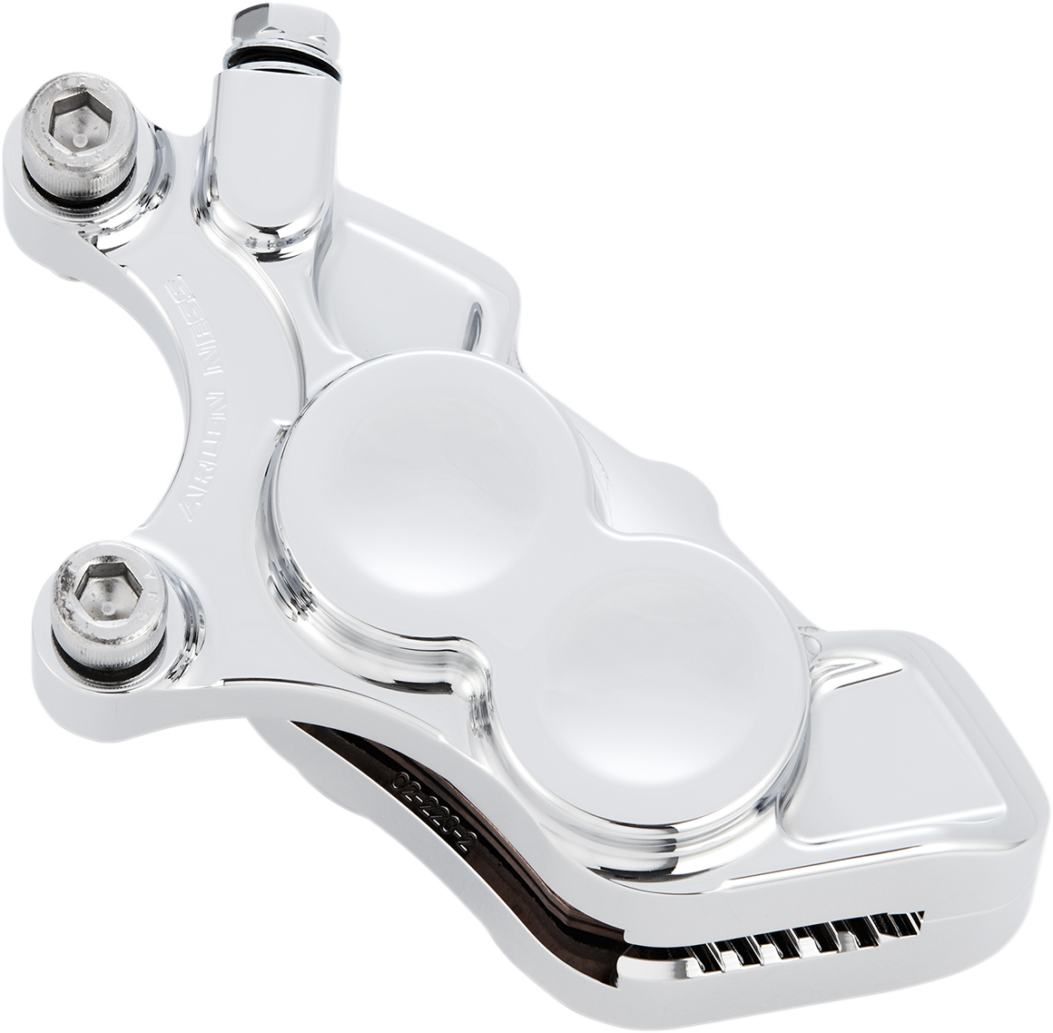 Arlen NESS 4-Piston Caliper - Front Right - 11.8" - Chrome