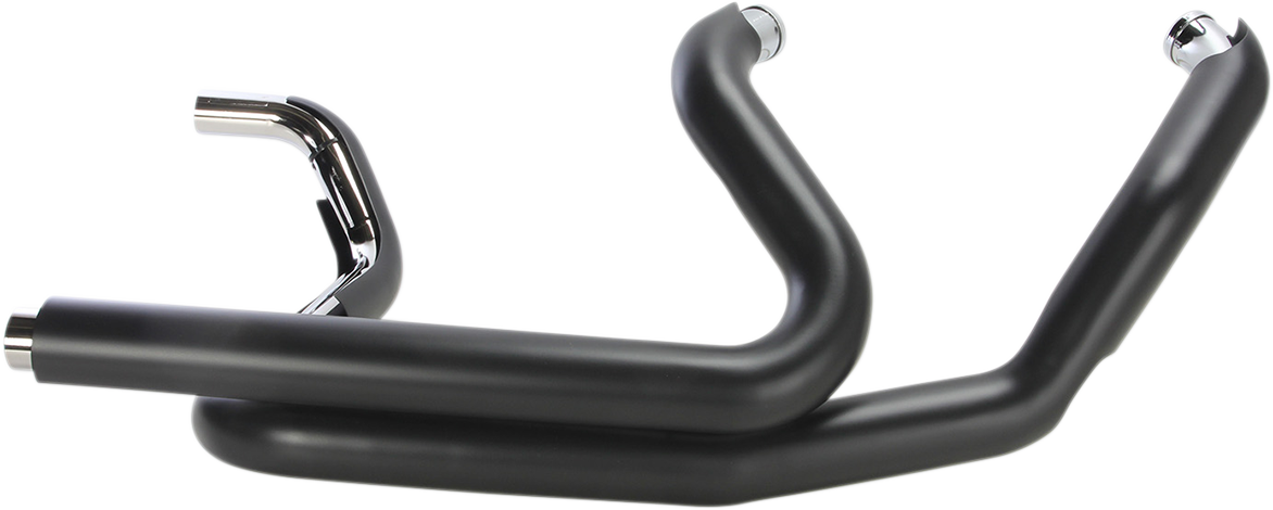 Cobra Powerport Dual Headpipes With Dual Bungs - Black