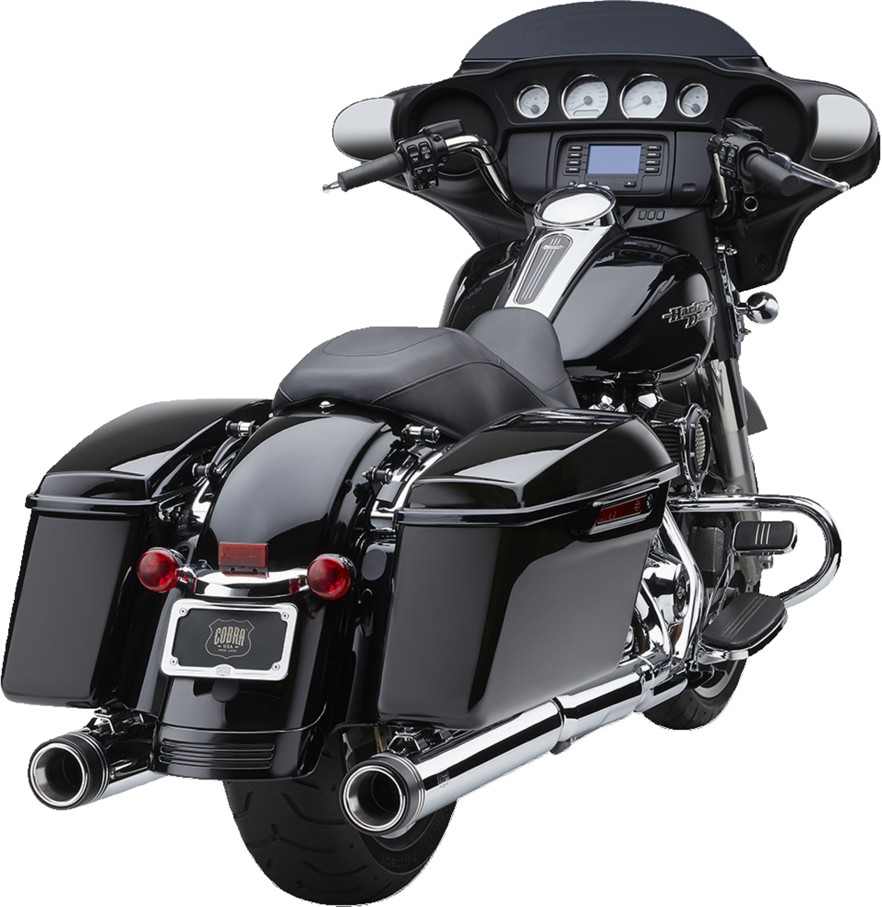 Cobra 4" Neighbor Haters® Series Mufflers - Chrome