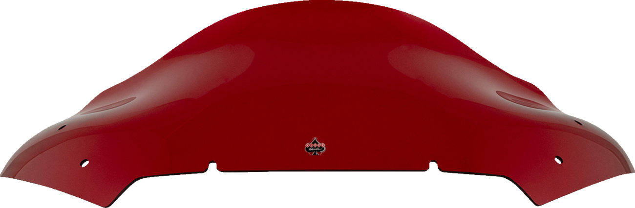 Klock Werks Kolor Flare® Windshield - 10" - Red - '23-'25 FLTRX