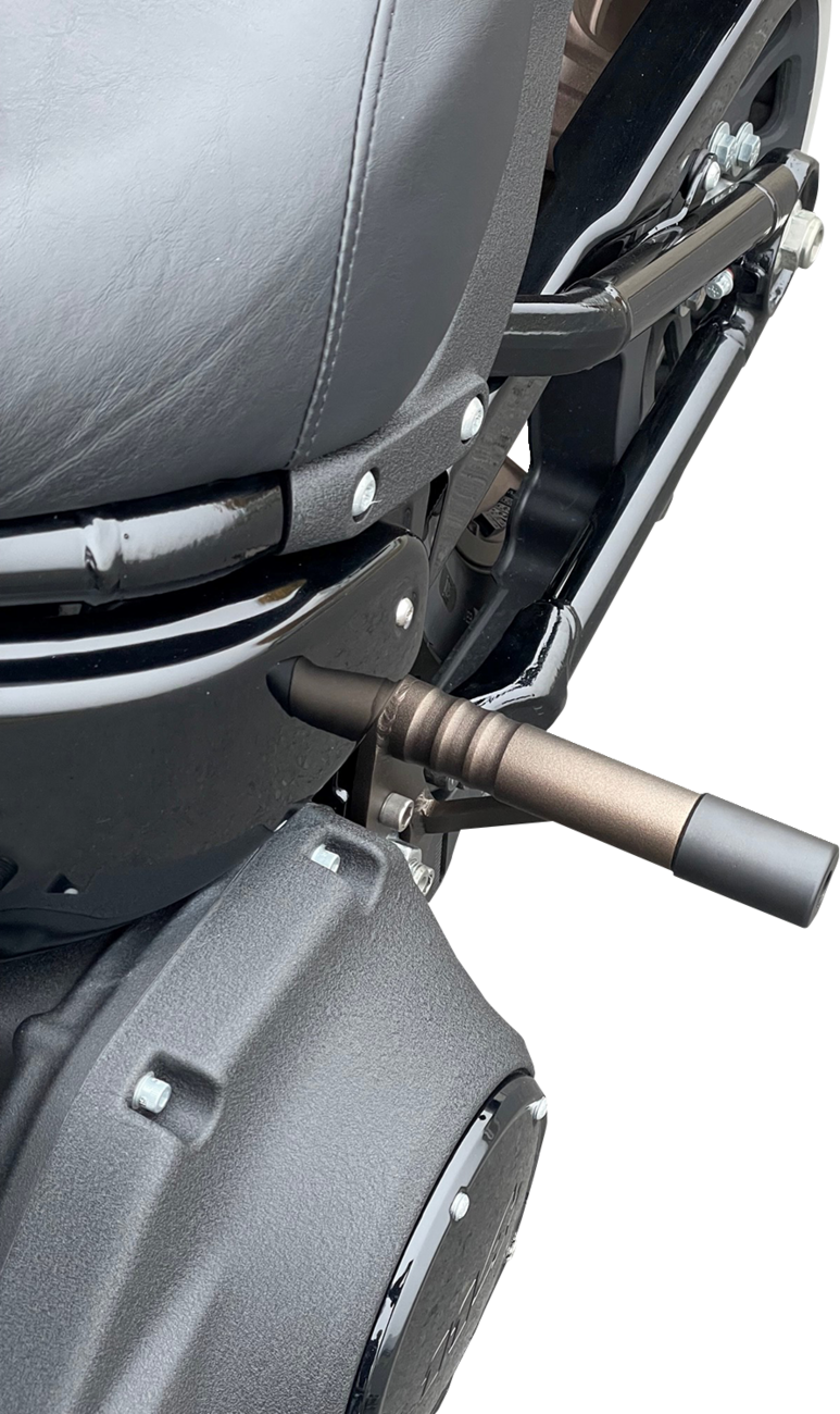 Kodlin USA Frame Guards - Rear - Bronze - Softail