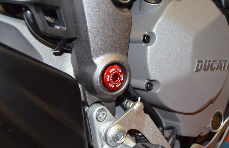 Ducabike DBK TTF01 MTS Kit Central Frame Caps - RED