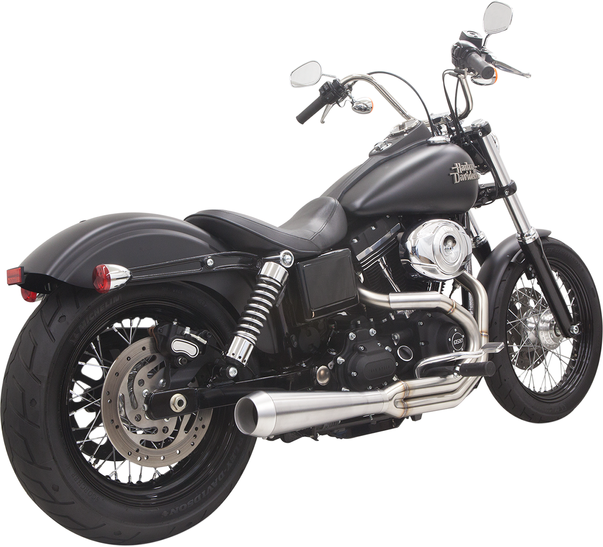 Bassani Xhaust Road Rage 3 Exhaust - Stainless - '91-'17 Dyna