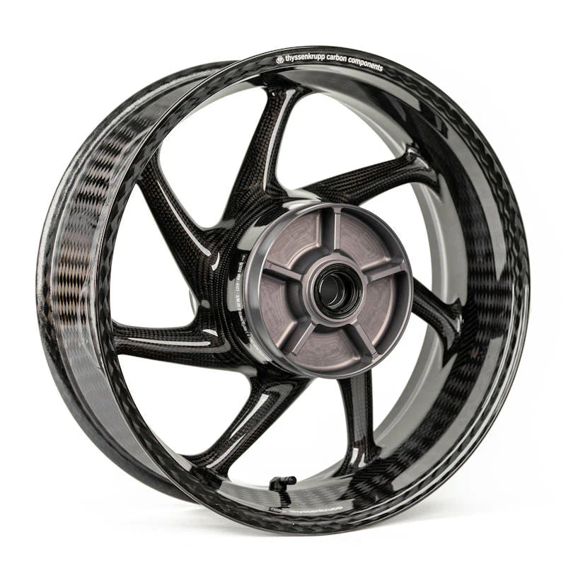Thyssenkrupp Braided Carbon Fiber Wheel Set For Yamaha R1 R1M R1S