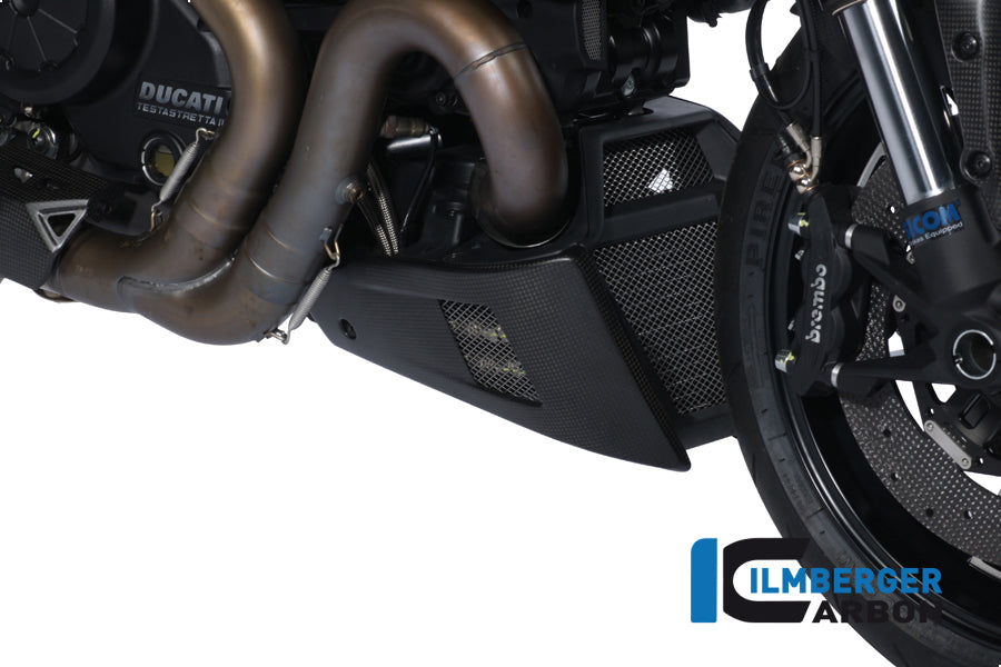Ilmberger Carbon Motor Spoiler/Oil Cooler Cover Right Side Carbon