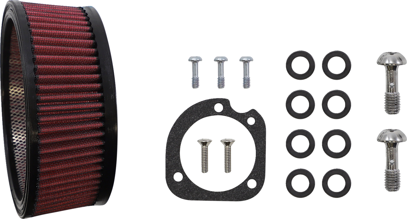 S&S Cycle Air Stinger Stealth Air Cleaner Kit - Chrome