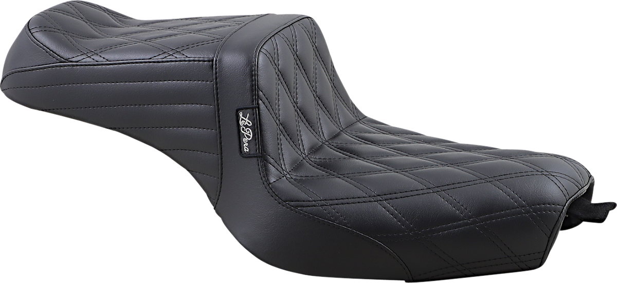 Le Pera Tailwhip Seat - Double Diamond - Black - XL '10-'22