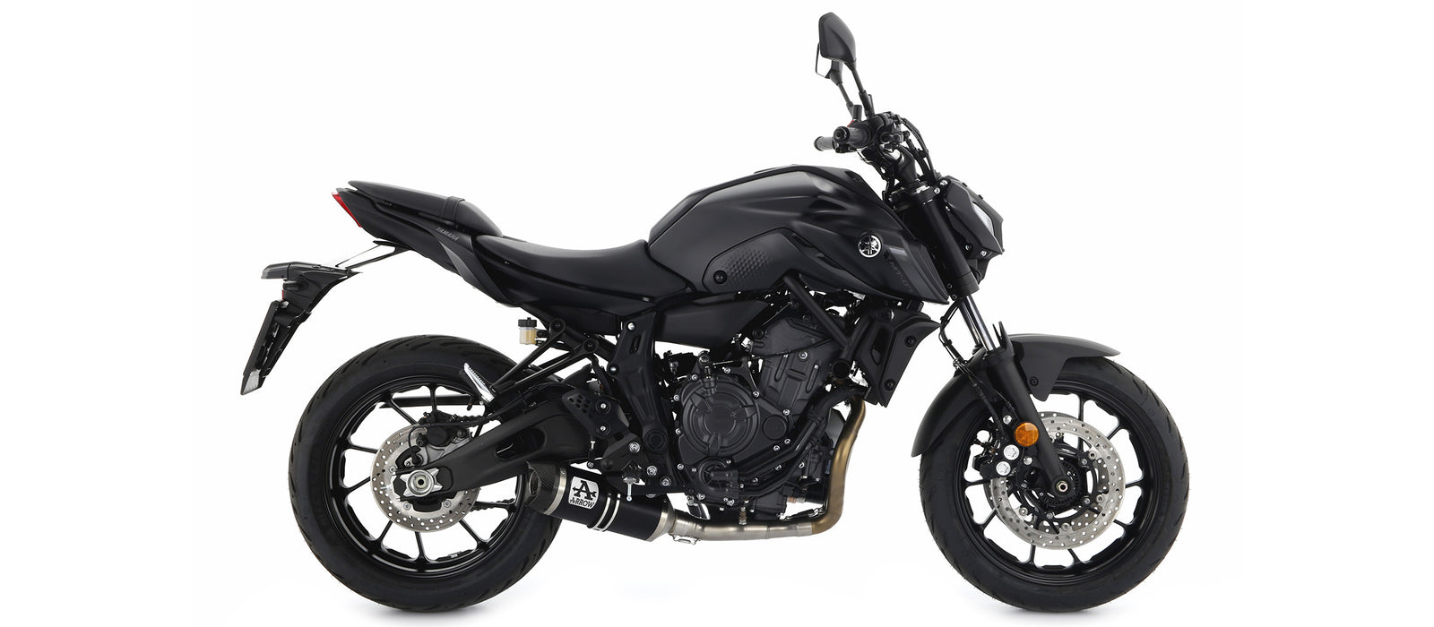 Full System With Thunder Aluminium Dark" Slip On With Carbon Fiber End Cap"