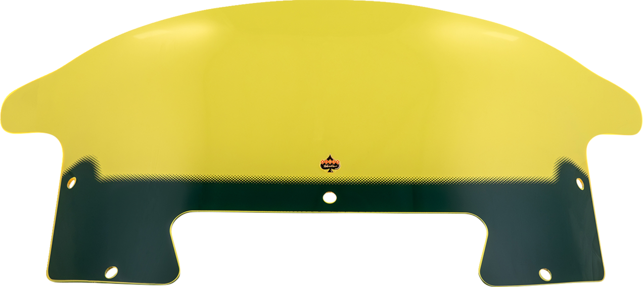 Klock Werks Windshield - 9" - Yellow Ice - Chieftain PowerPlus/Roadmaster PowerPlus