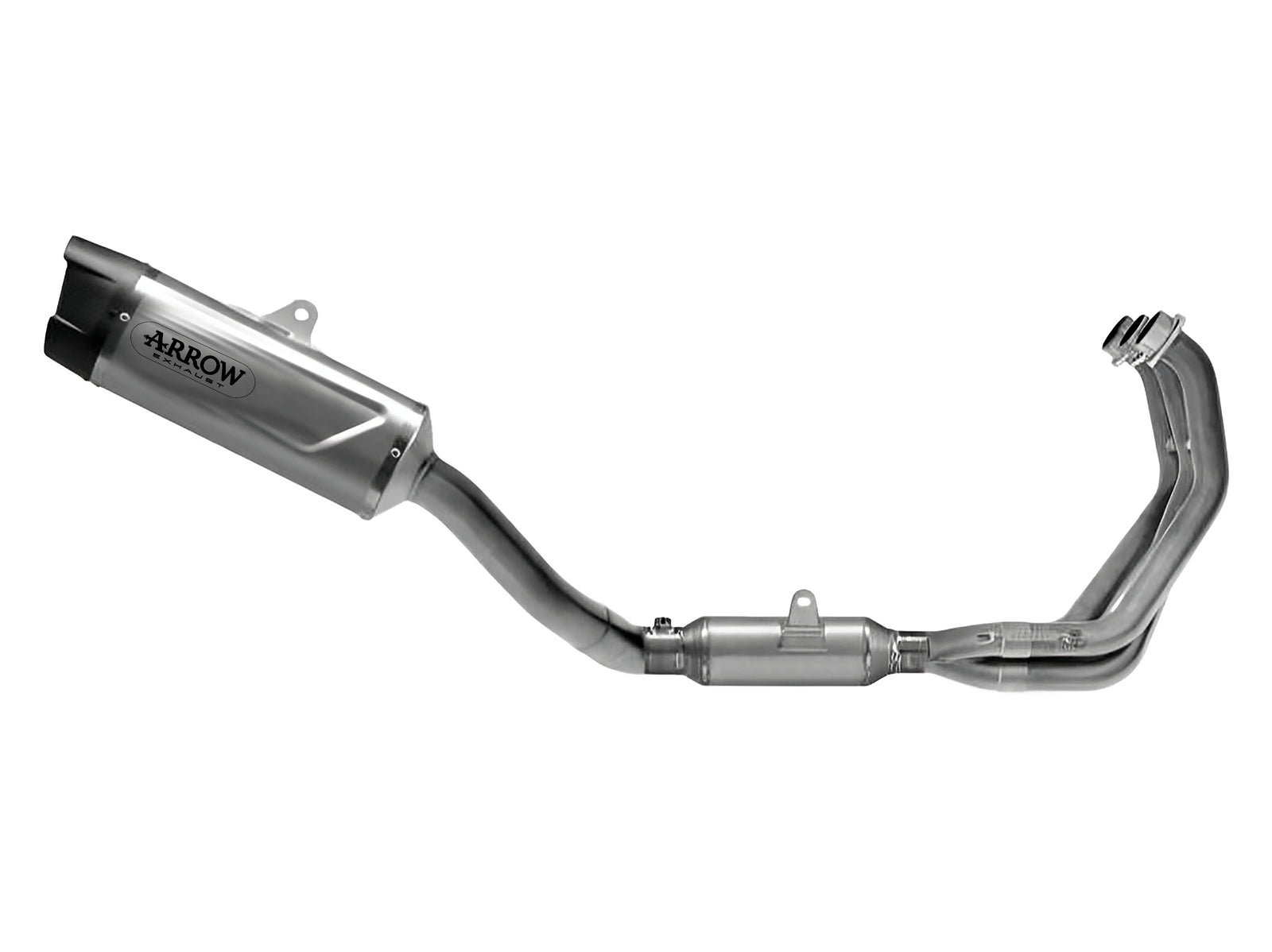 Arrow 71081PK Full System Racing With Indy Race Evo Titanium Slip Ons
