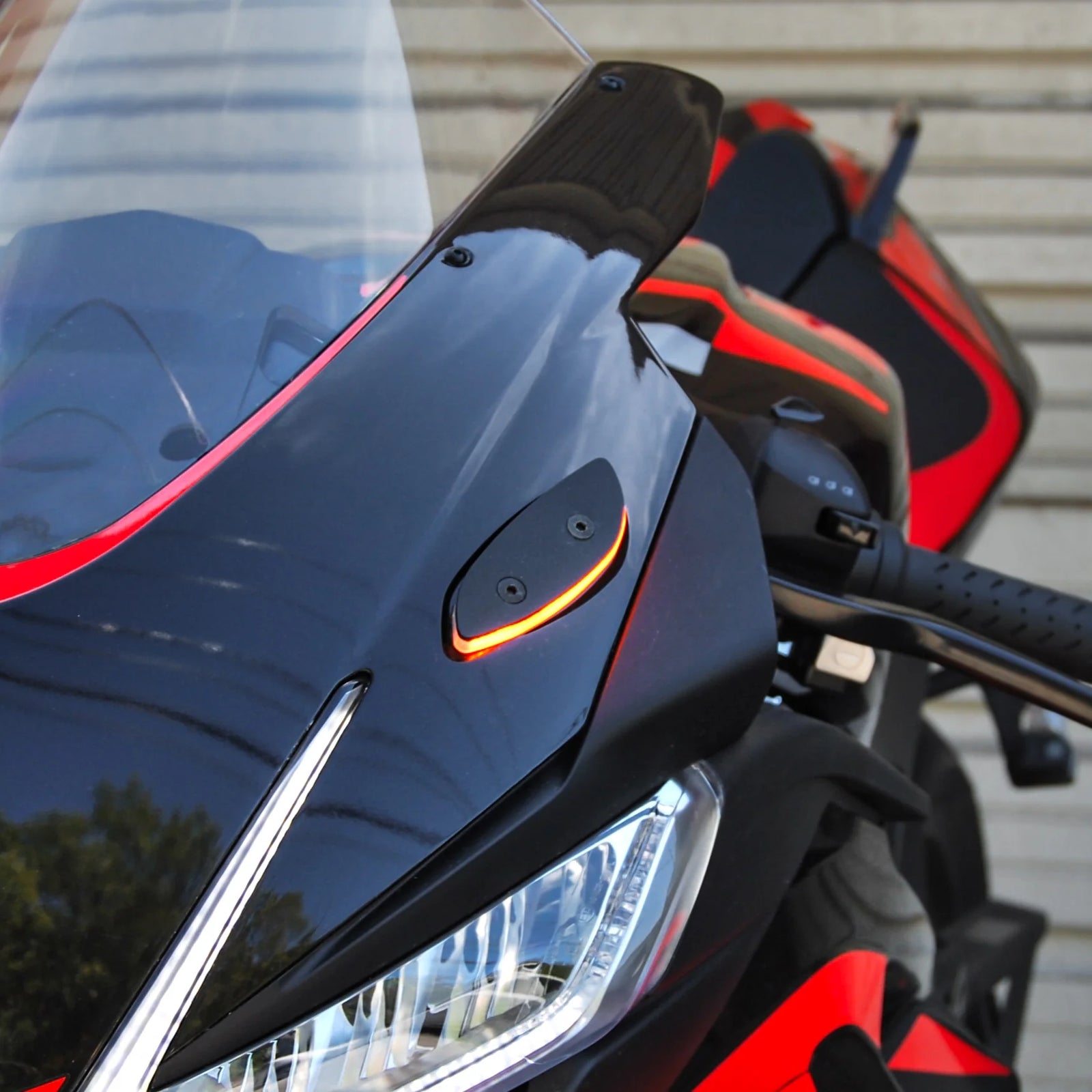 NRC Aprilia RSV4 Mirror Block Off Turn Signals (2025-Present)
