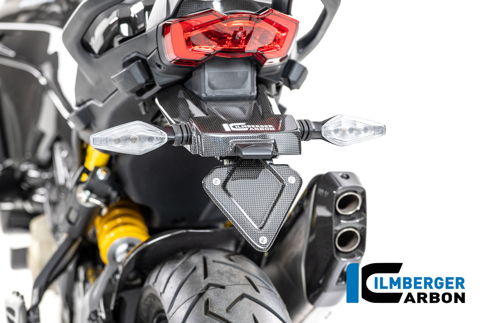 Ilmberger Carbon License Plate Holder Ducati Multistrada V4 2025