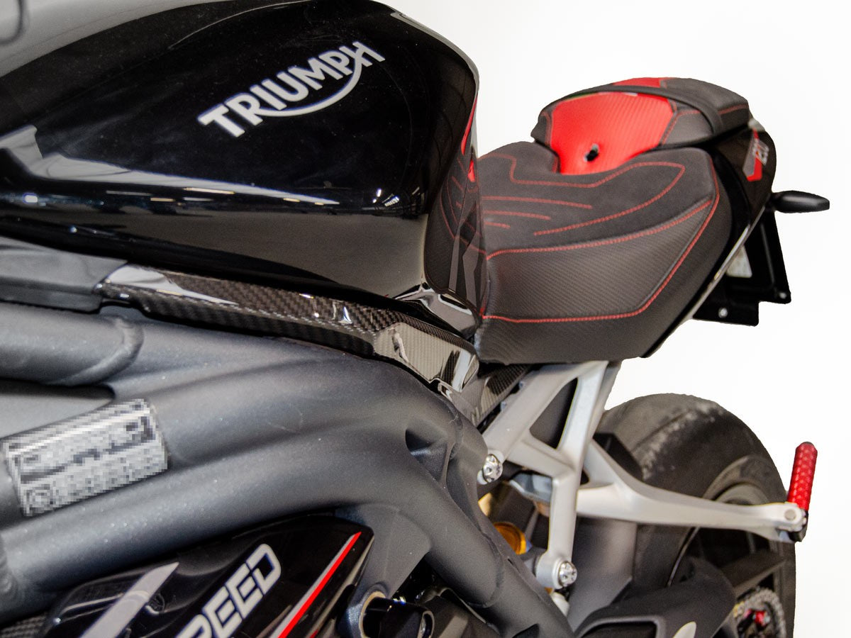 Ducabike DBK CRB67L Triumph St Glossy Carbon Tank Infills