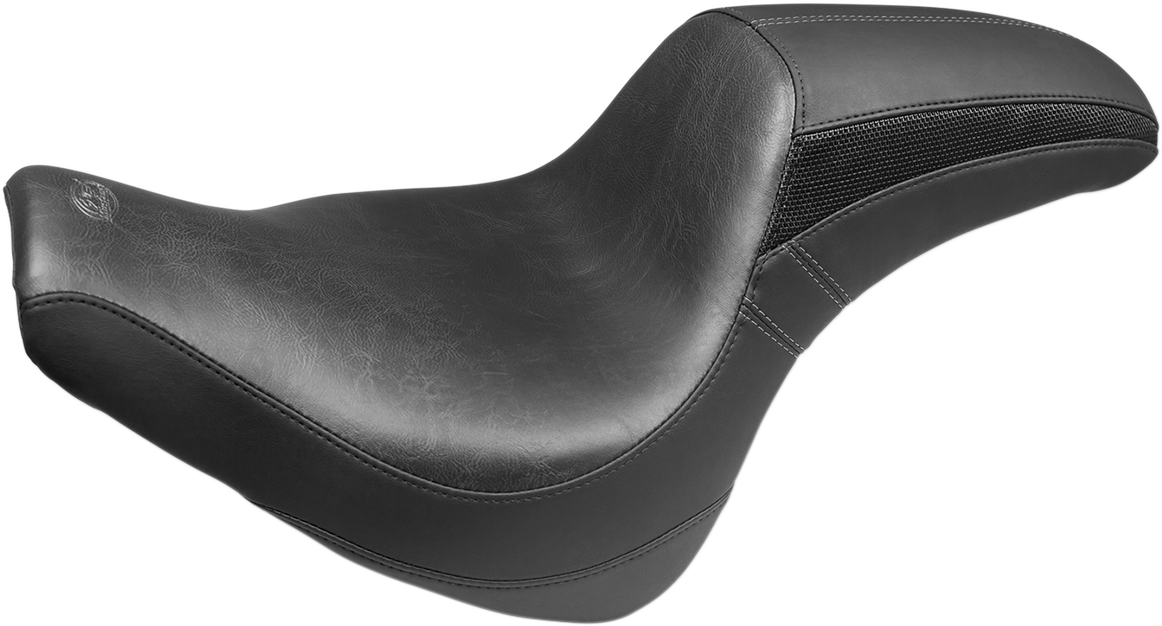 Mustang Seat - Tripper™ Fastback - Smooth - Black - FXFB