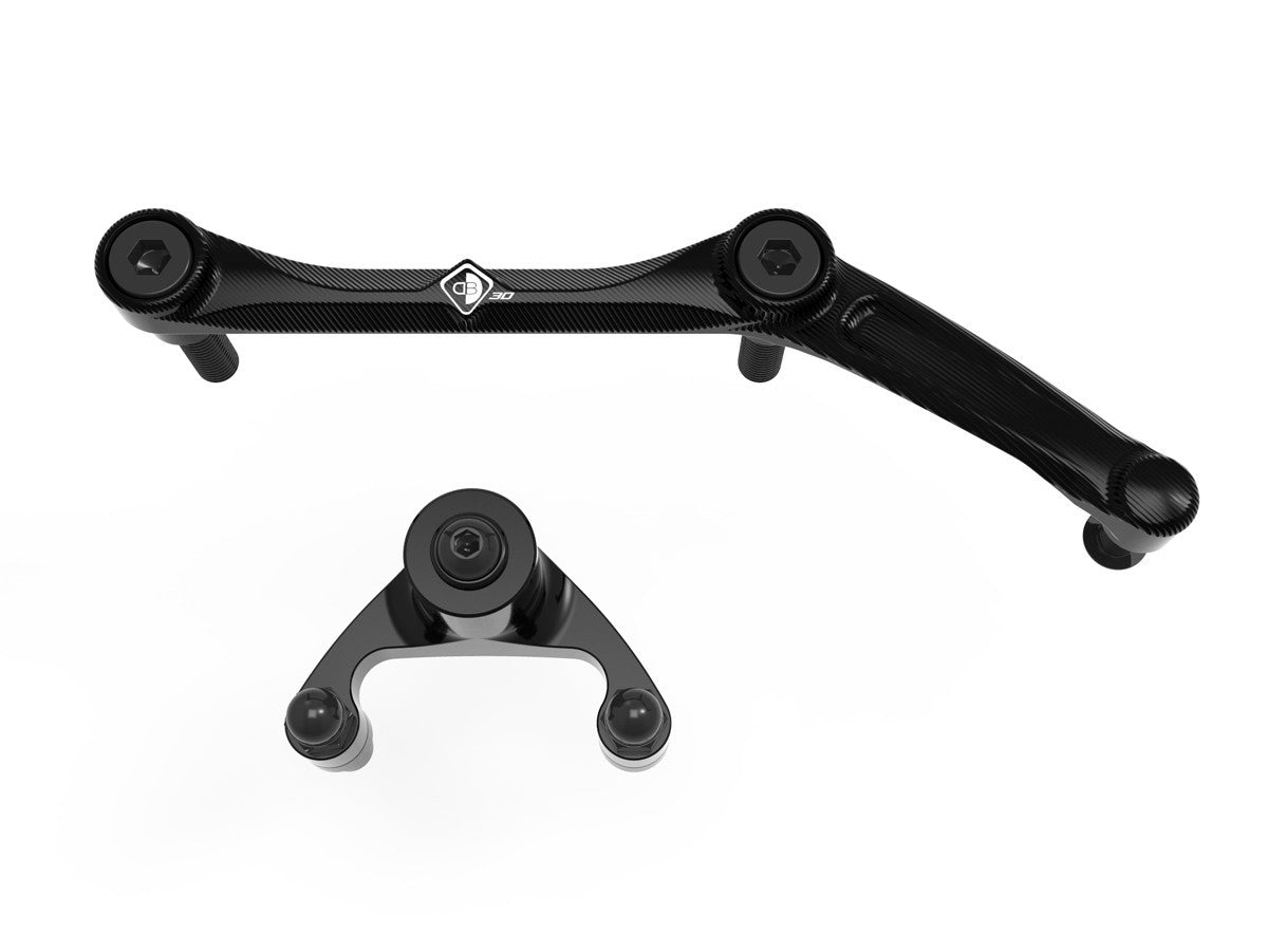 Ducabike DBK SAS17 M937 Kit Mount Steering Damper - BLACK-BLACK
