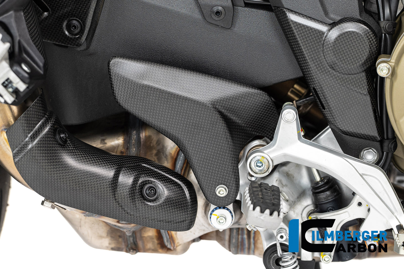 Ilmberger Carbon Heel Protector Right Carbon Matte Ducati Multistrada V4 2025