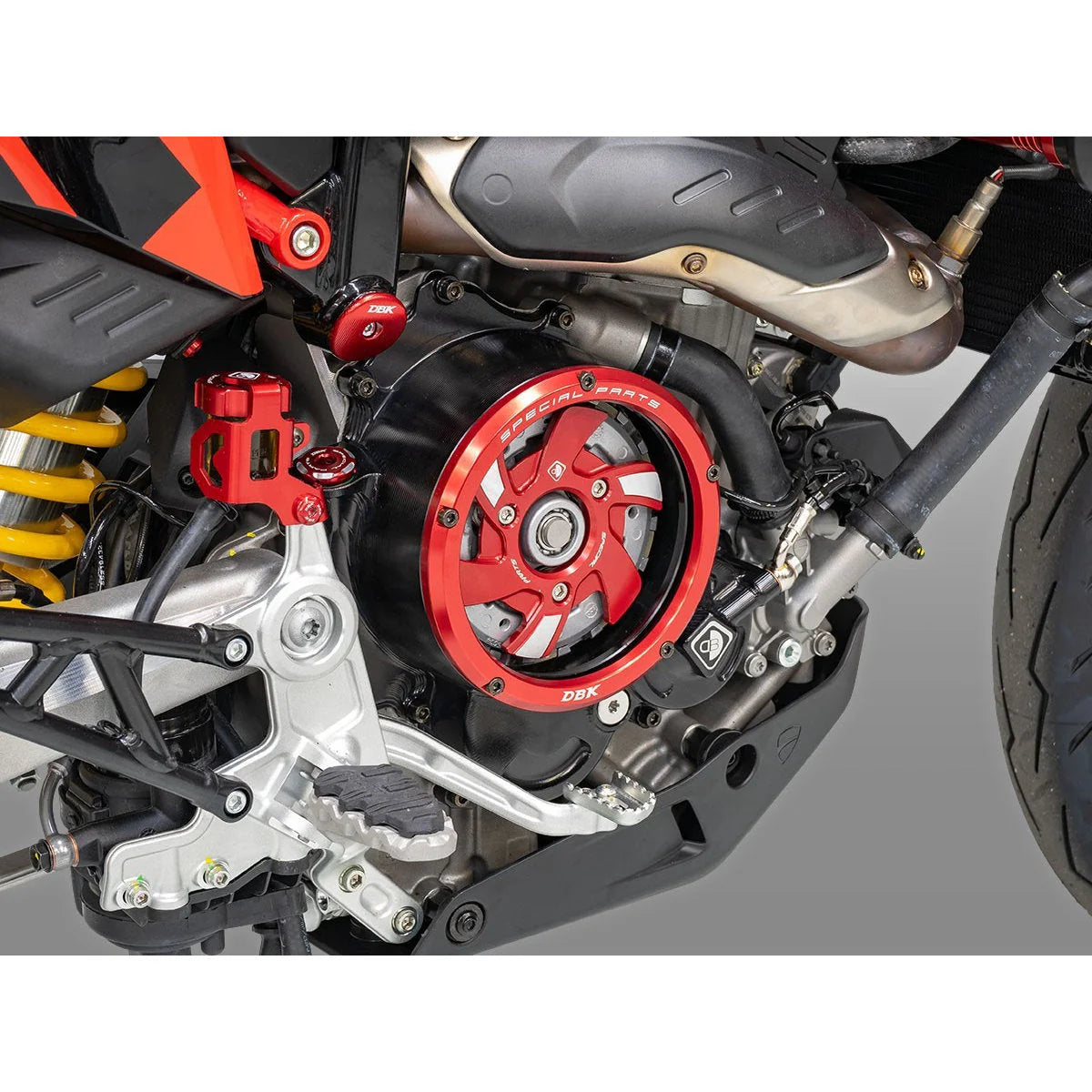Ducabike DBK 3D Clear Clutch Cover For Ducati Hypermotard 698 Mono