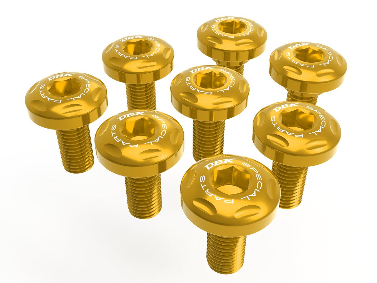 Ducabike DBK KVT66 BMW R1300GS Rear Side Panel Bolt Kit - GOLD