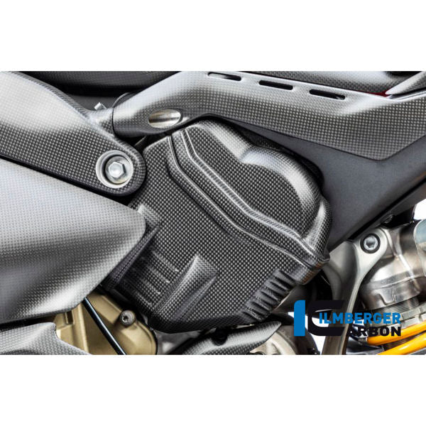 Ilmberger Carbon Fiber Left Side Engine Cam Cover For Ducati Panigale V4 V4S V4R