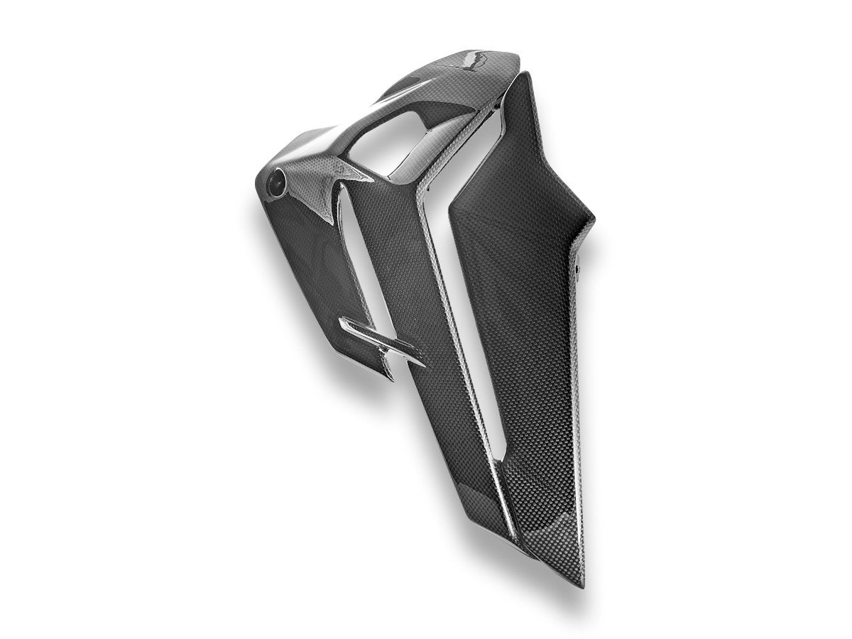 Ducabike DBK Ducati Streetfighter V4 MY2025 Pair Of Belly Pan Covers, Glossy Carbon
