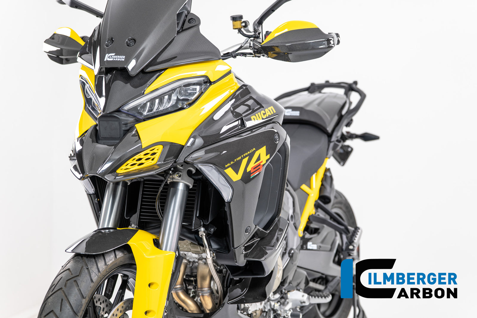 Ilmberger Carbon Front Beak Carbon Glossy Ducati Multistrada V4 2025