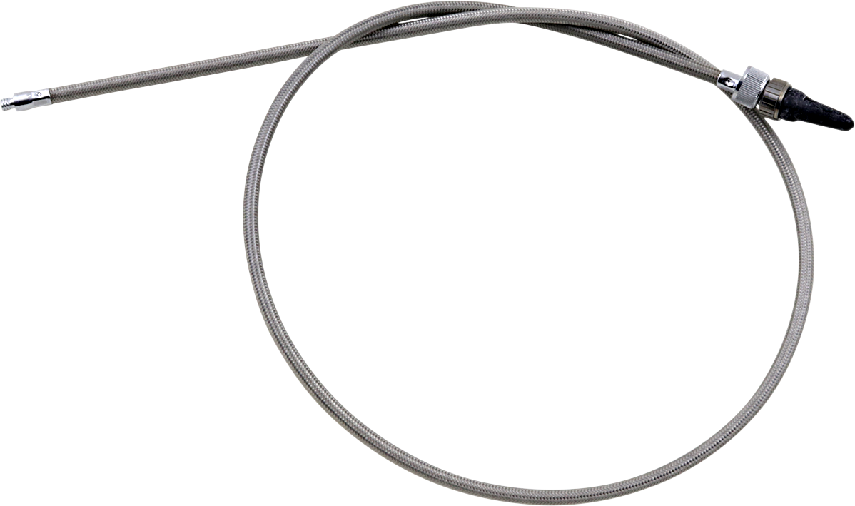 Motion Pro Armor Coat Braided Stainless Steel Speedometer Cable For Harley-Davidson - 46"