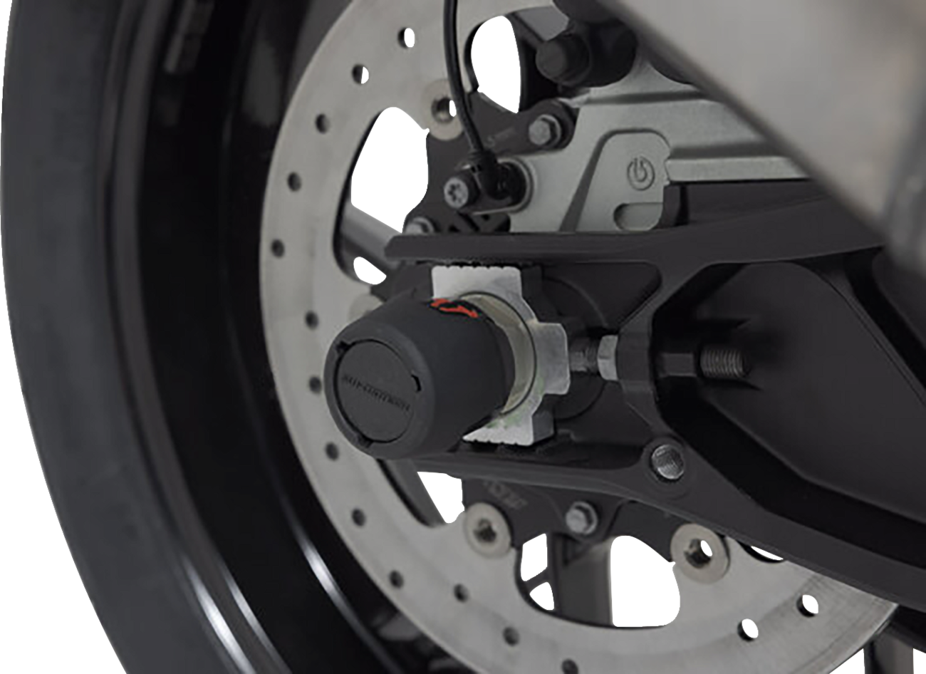 SW-Motech Axle Sliders - Rear - Set - KTM/Husqvarna