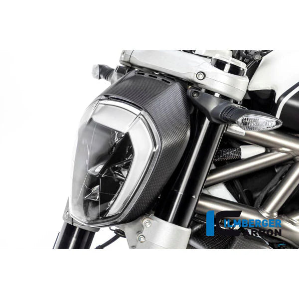Ilmberger Carbon Fiber Headlight Cover For Ducati XDiavel / S