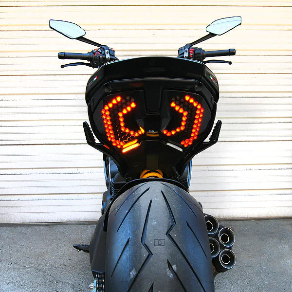 NRC Side Mount Fender Eliminator Kit With Turn Signals Diavel V4