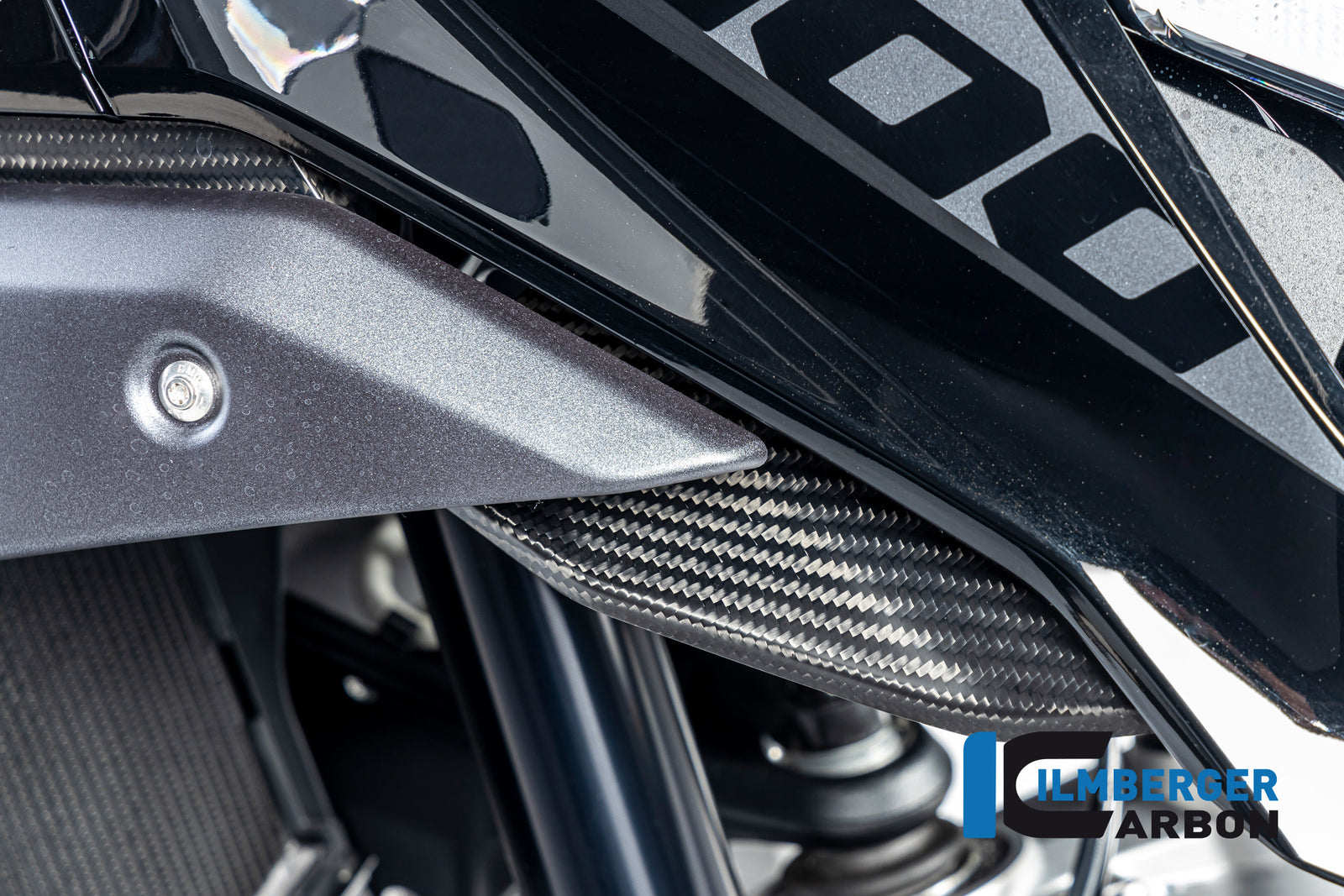 Ilmberger Carbon Air Vent Cover Right BMW R 1300 GS - Matte / Twill