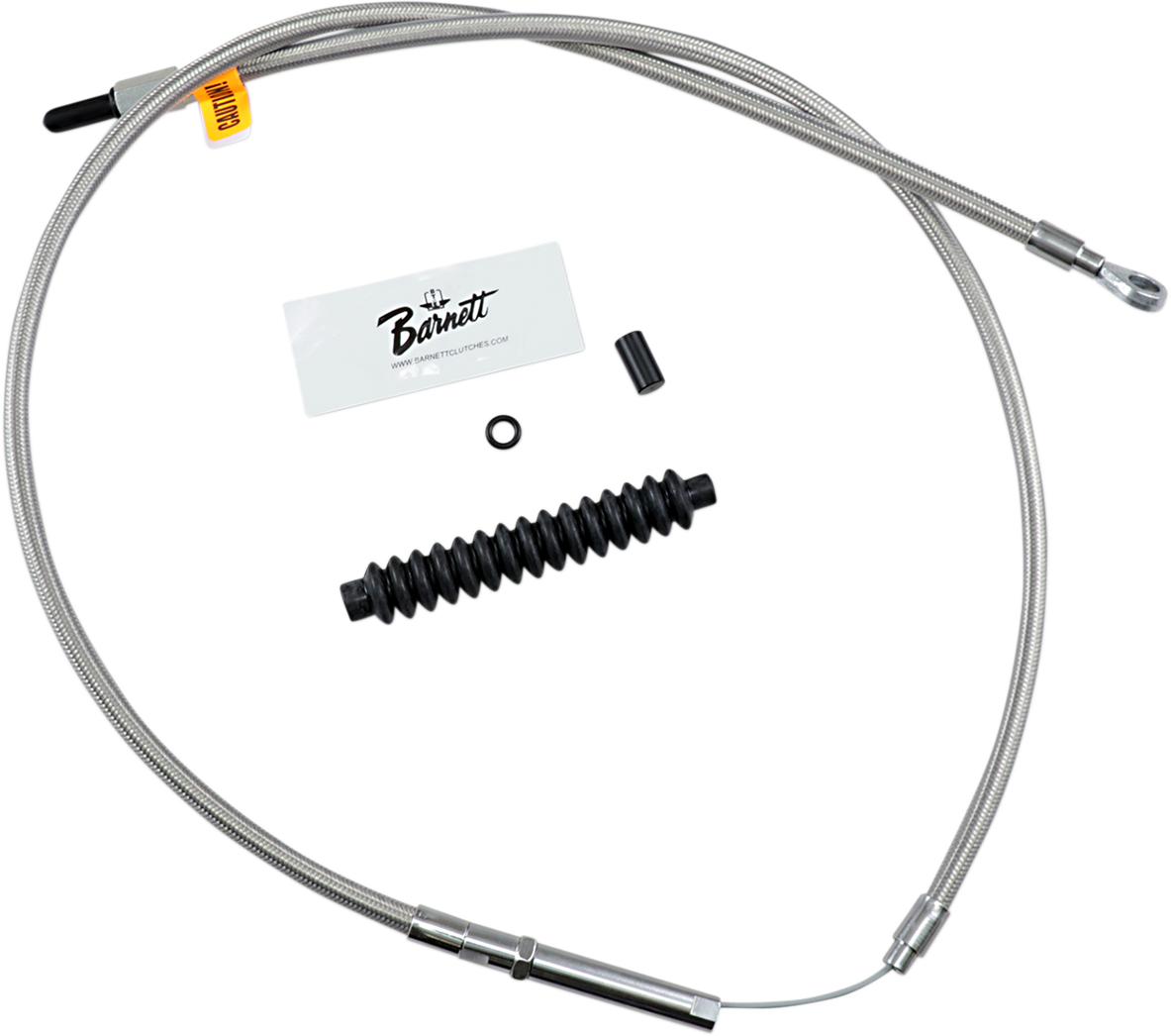 Barnett High-Efficiency Stainless Steel Clutch Cable For Harley-Davidson - Standard - '86-'11 Sportster