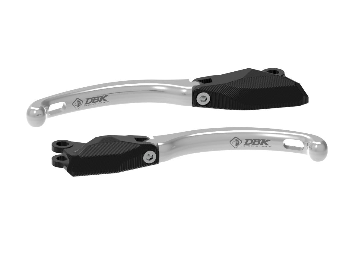 Ducabike DBK LE24 BMW R1300GS Folding Brake / Clutch Levers - SILVER