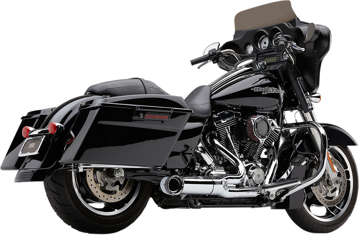 Cobra Turn Out 2-Into-1 Exhaust System - Chrome