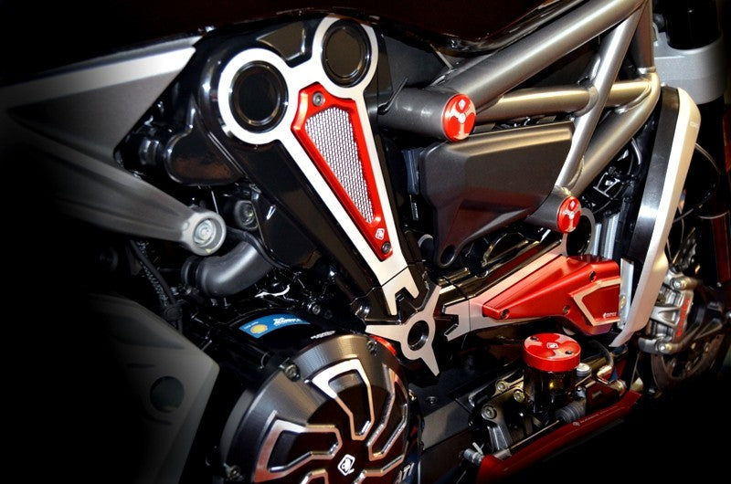 Ducabike DBK CAO01 Xdiavel Horizontal Air Intake - RED